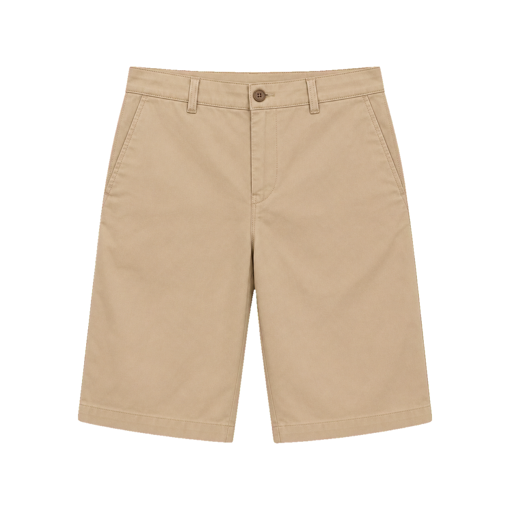Knee-length shorts