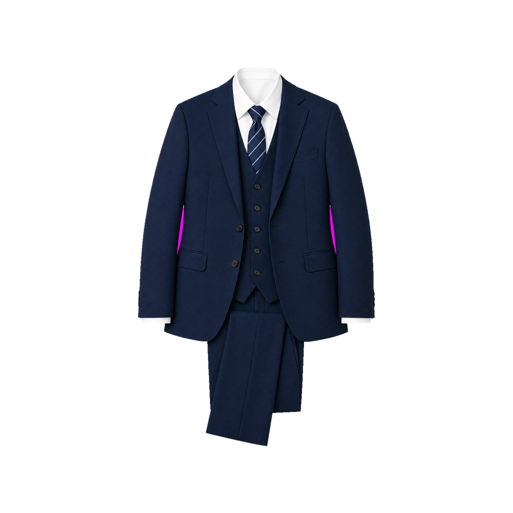 Three-piece suit